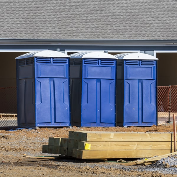 do you offer hand sanitizer dispensers inside the porta potties in Rensselaer Missouri